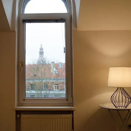 City Inn Riga Apartment, Old Town Panorama View With Parking Buitenkant foto